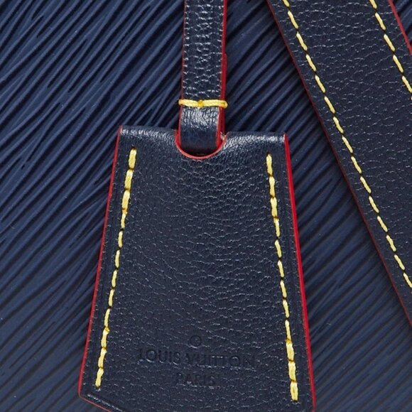 Louis Vuitton Indigo Epi Leather Twist Tote Bag - Picture 8 of 12